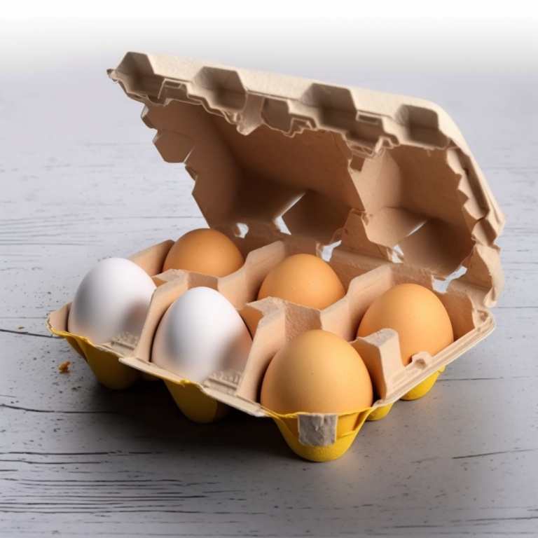 The use of biodegradable materials in pulp egg cartons Mofibe